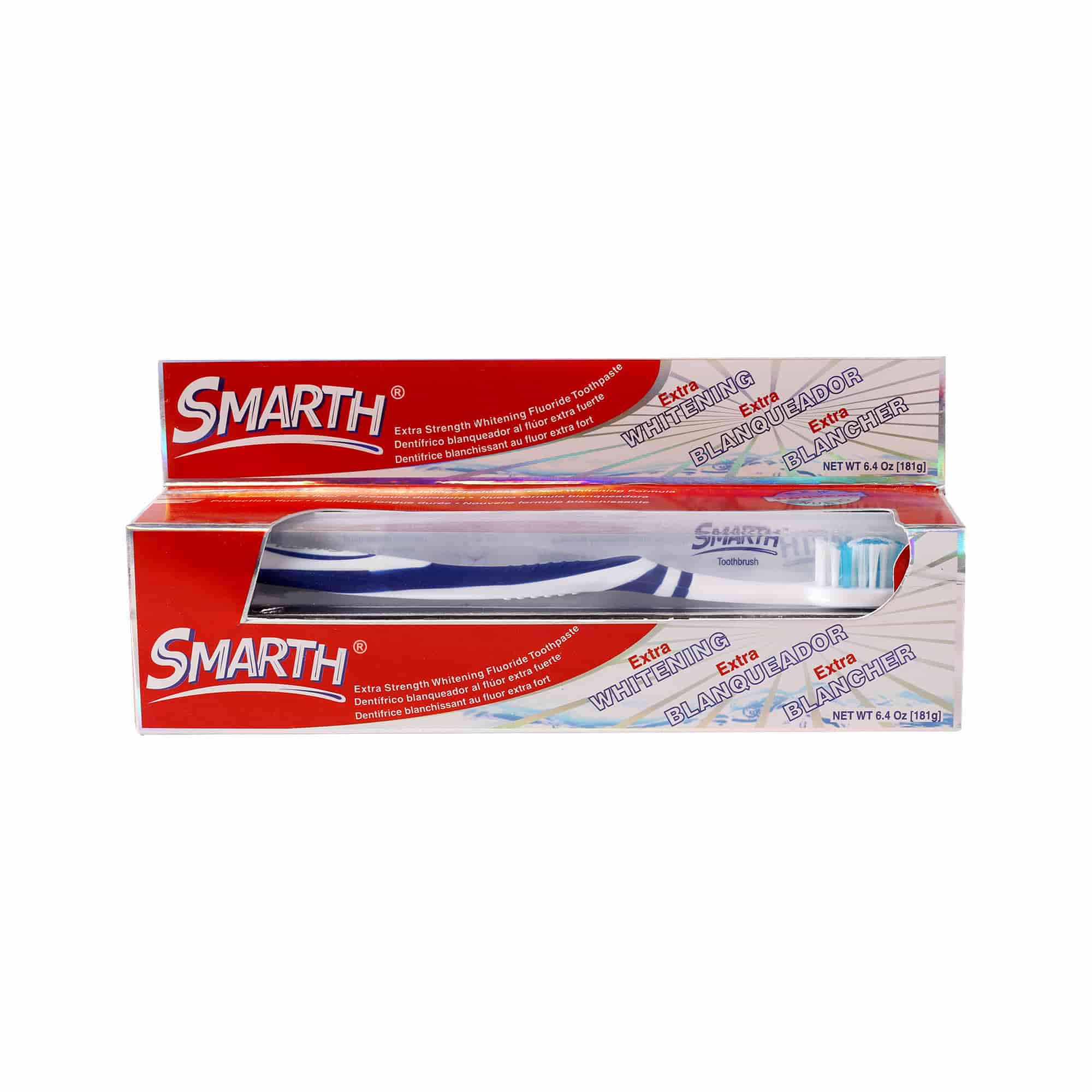 Extra Whitening Toothpaste with Brush